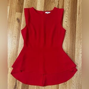 COPY - Beautiful Hi Lo Peplum sleeveless top blouse size 10 Neu Look